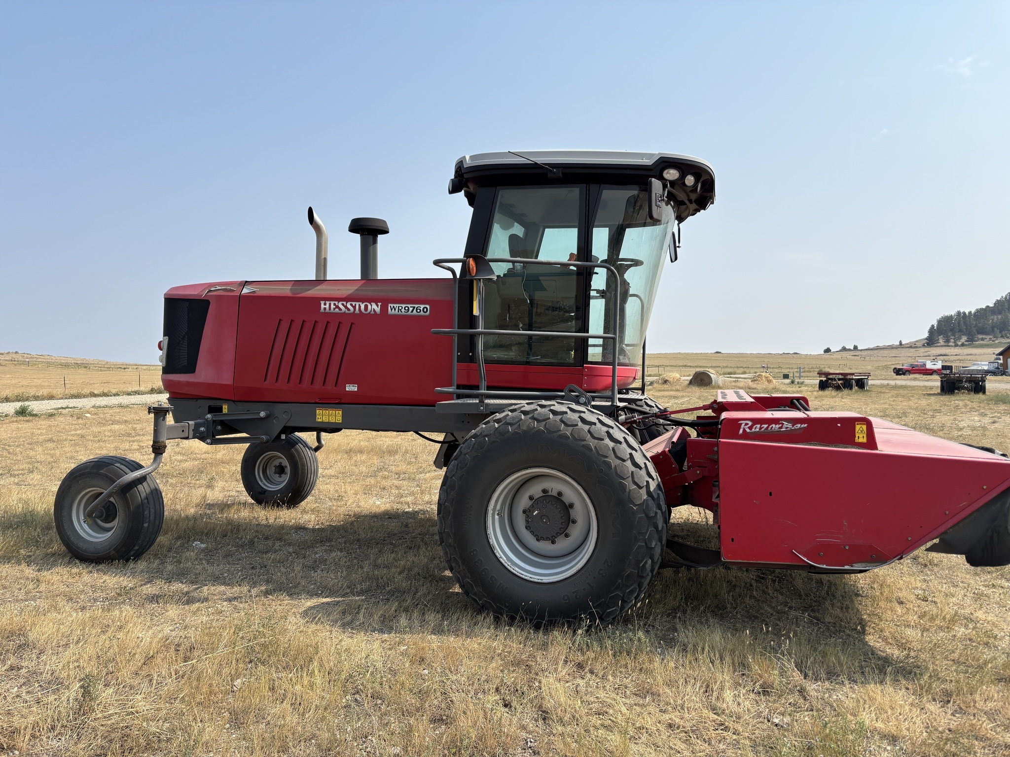 2014 Massey Ferguson WR9760 Self-Propelled Windrowers and Swather