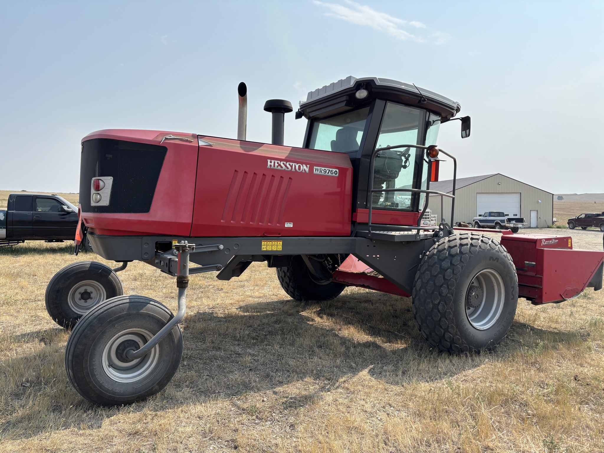 2014 Massey Ferguson WR9760 Self-Propelled Windrowers and Swather