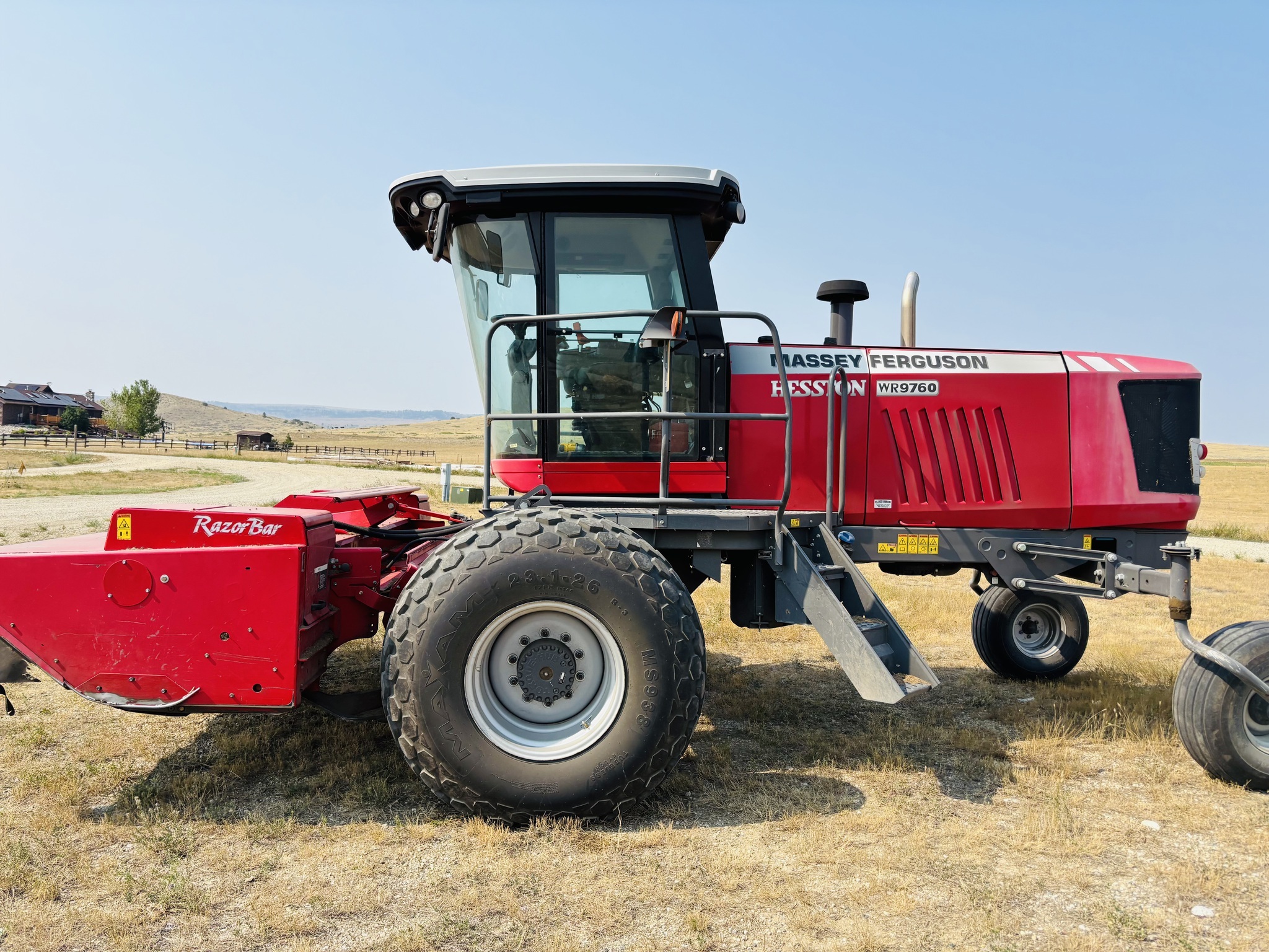 2014 Massey Ferguson WR9760 Self-Propelled Windrowers and Swather