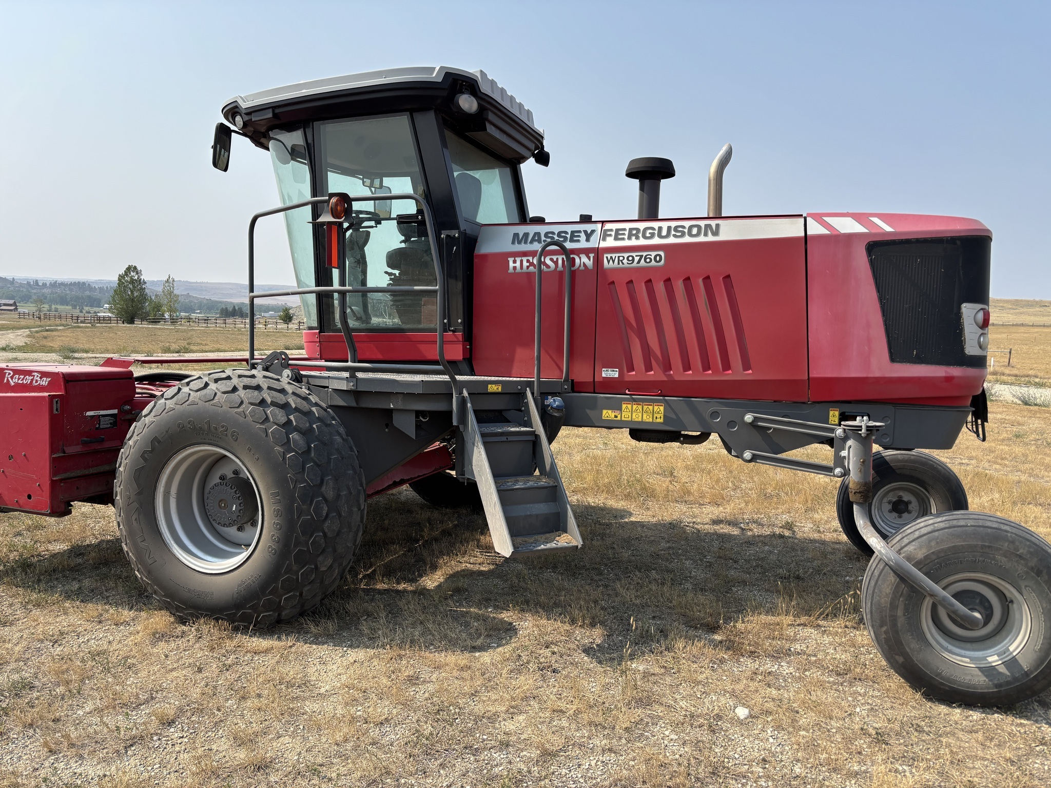 2014 Massey Ferguson WR9760 Self-Propelled Windrowers and Swather