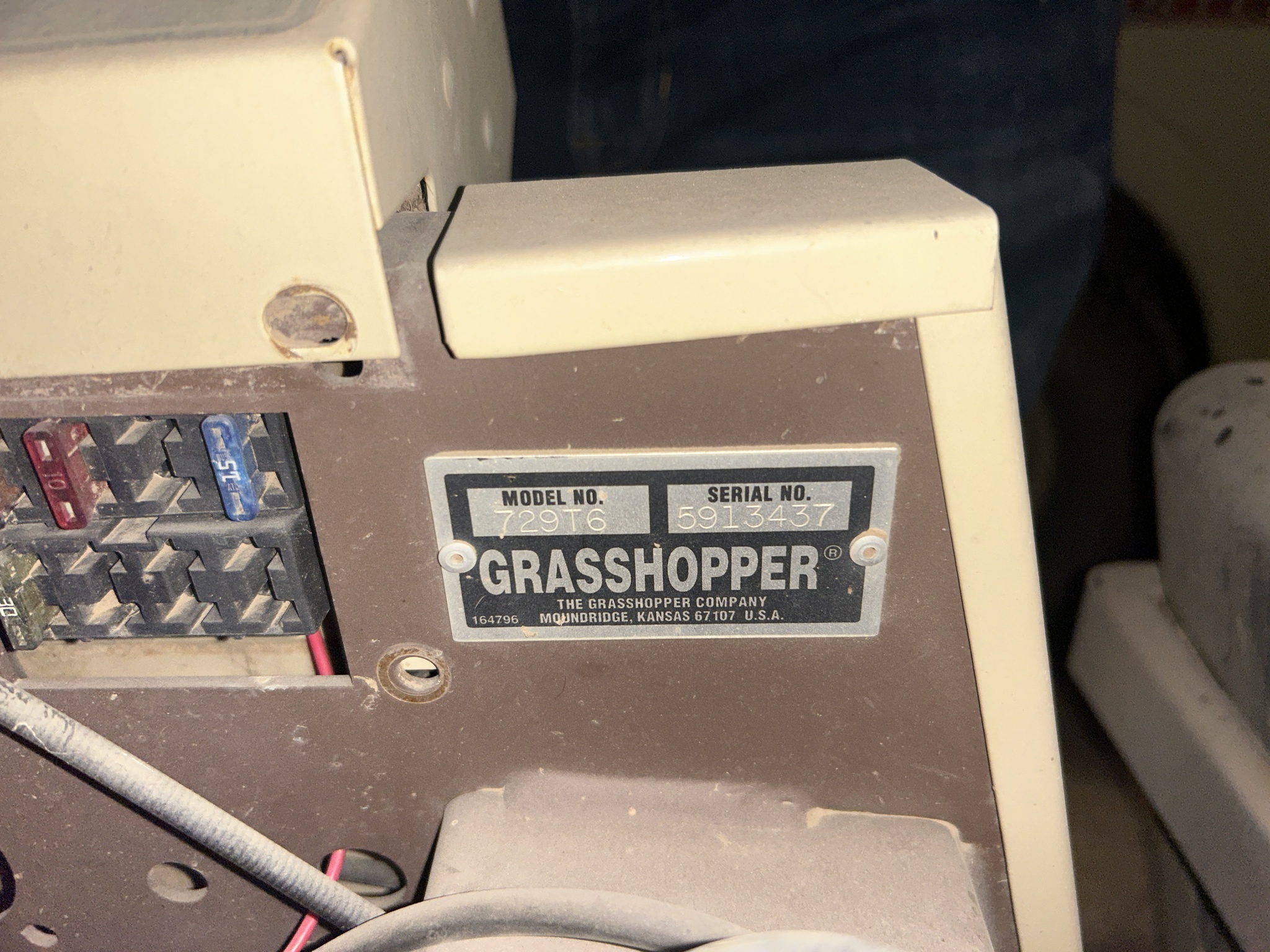 2009 Grasshopper 729T6 Lawn Mower