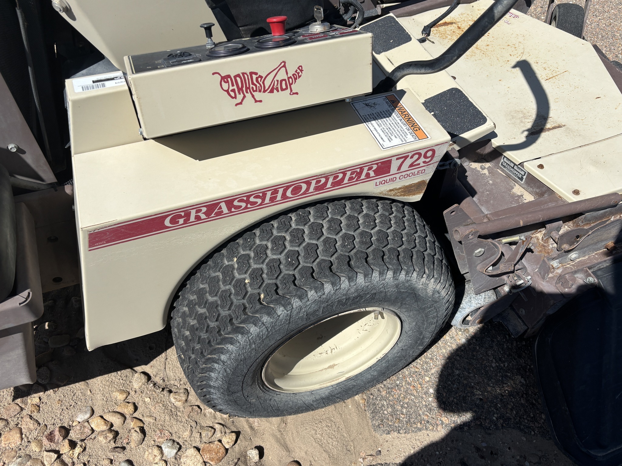 2009 Grasshopper 729T6 Lawn Mower