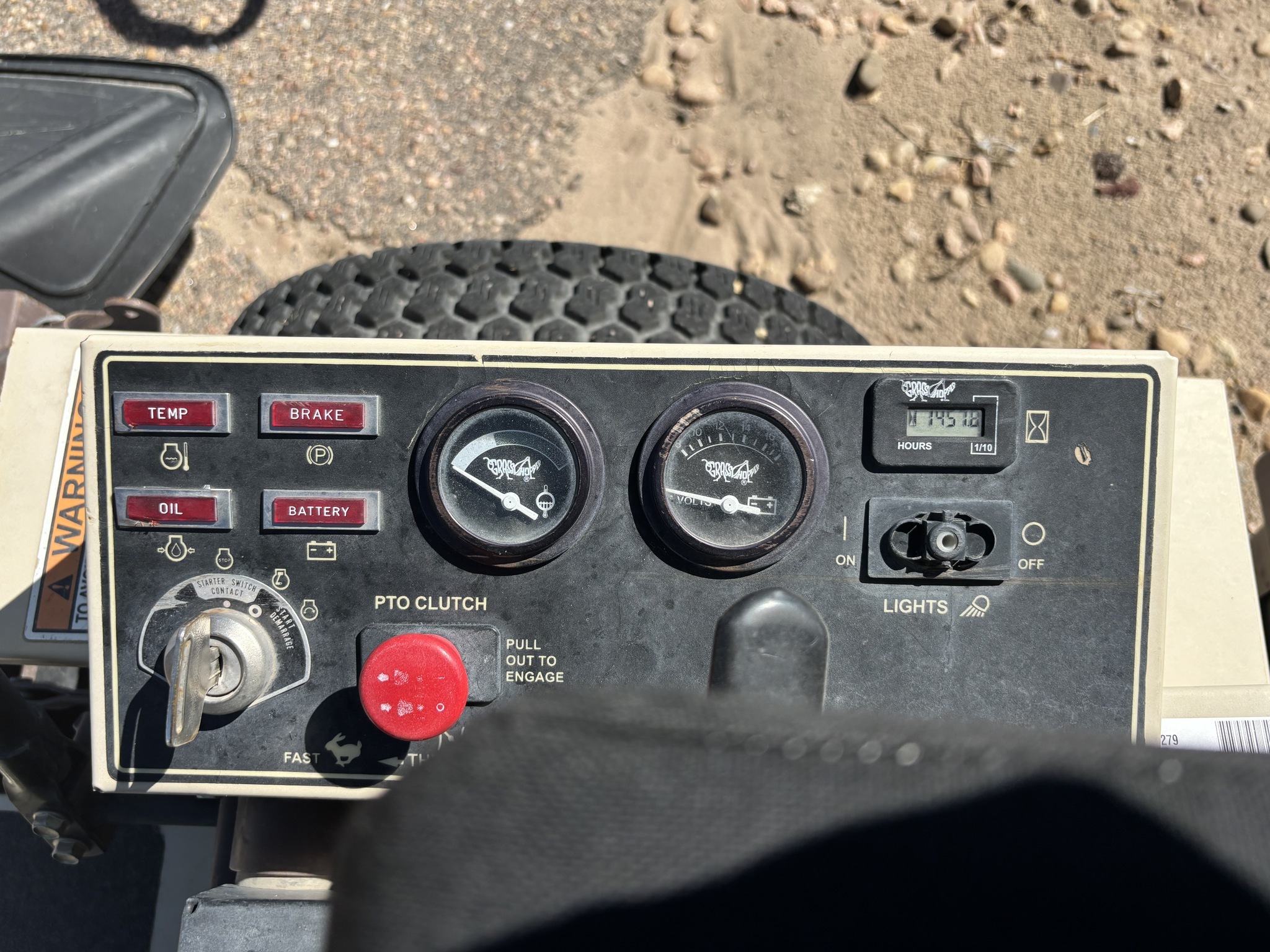 2009 Grasshopper 729T6 Lawn Mower