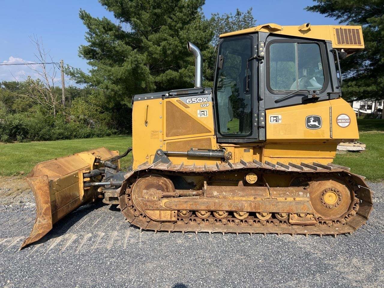 2014 Deere 650K LGP Dozer