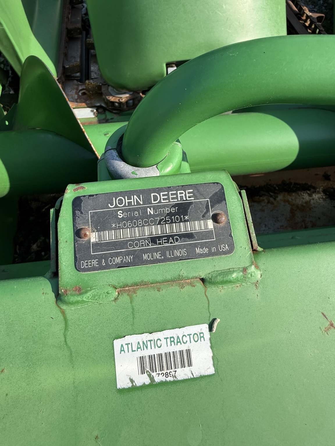 2007 John Deere 608C StalkMaster Corn Head