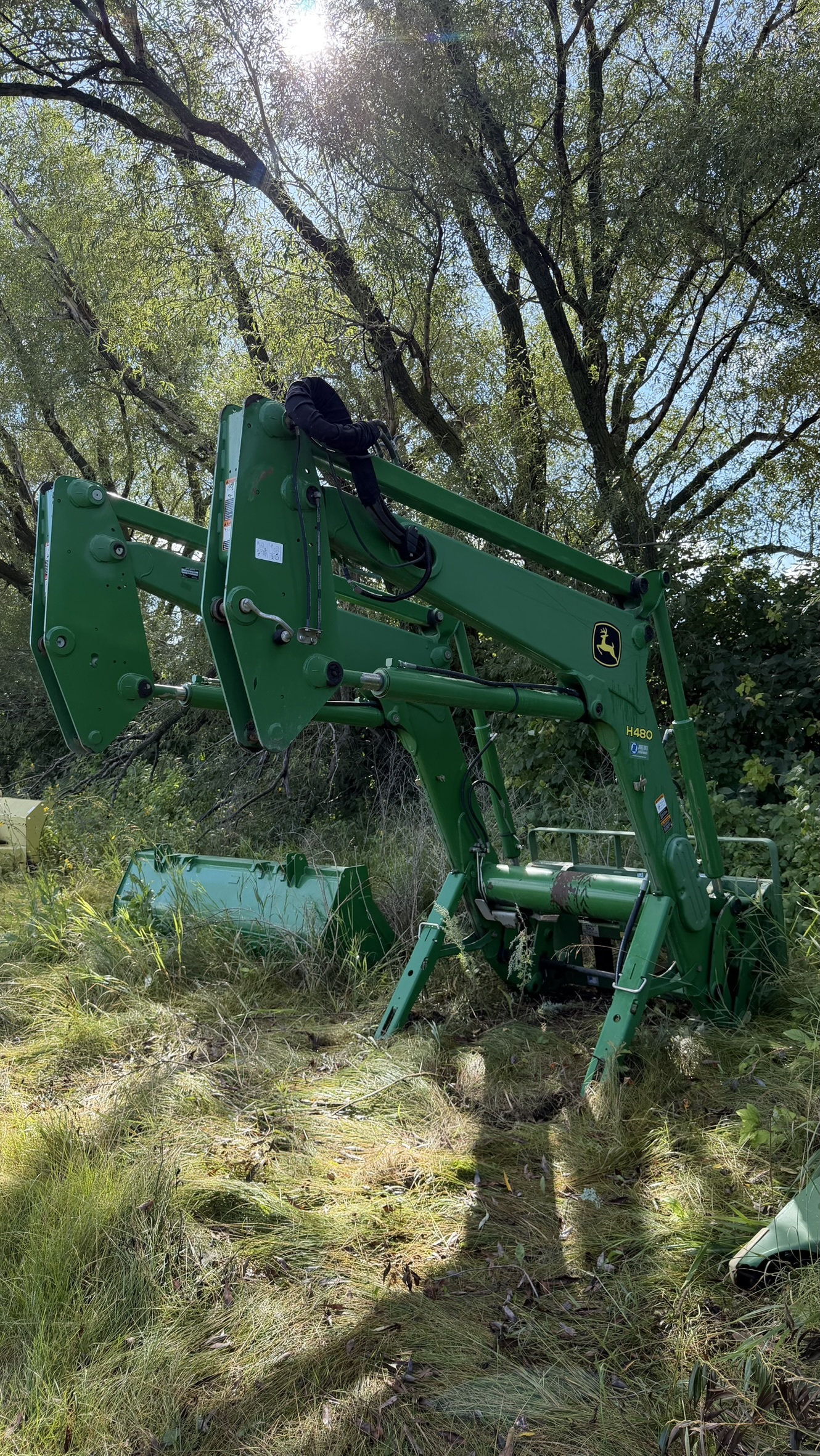 2019 John Deere H480 Front End Loader
