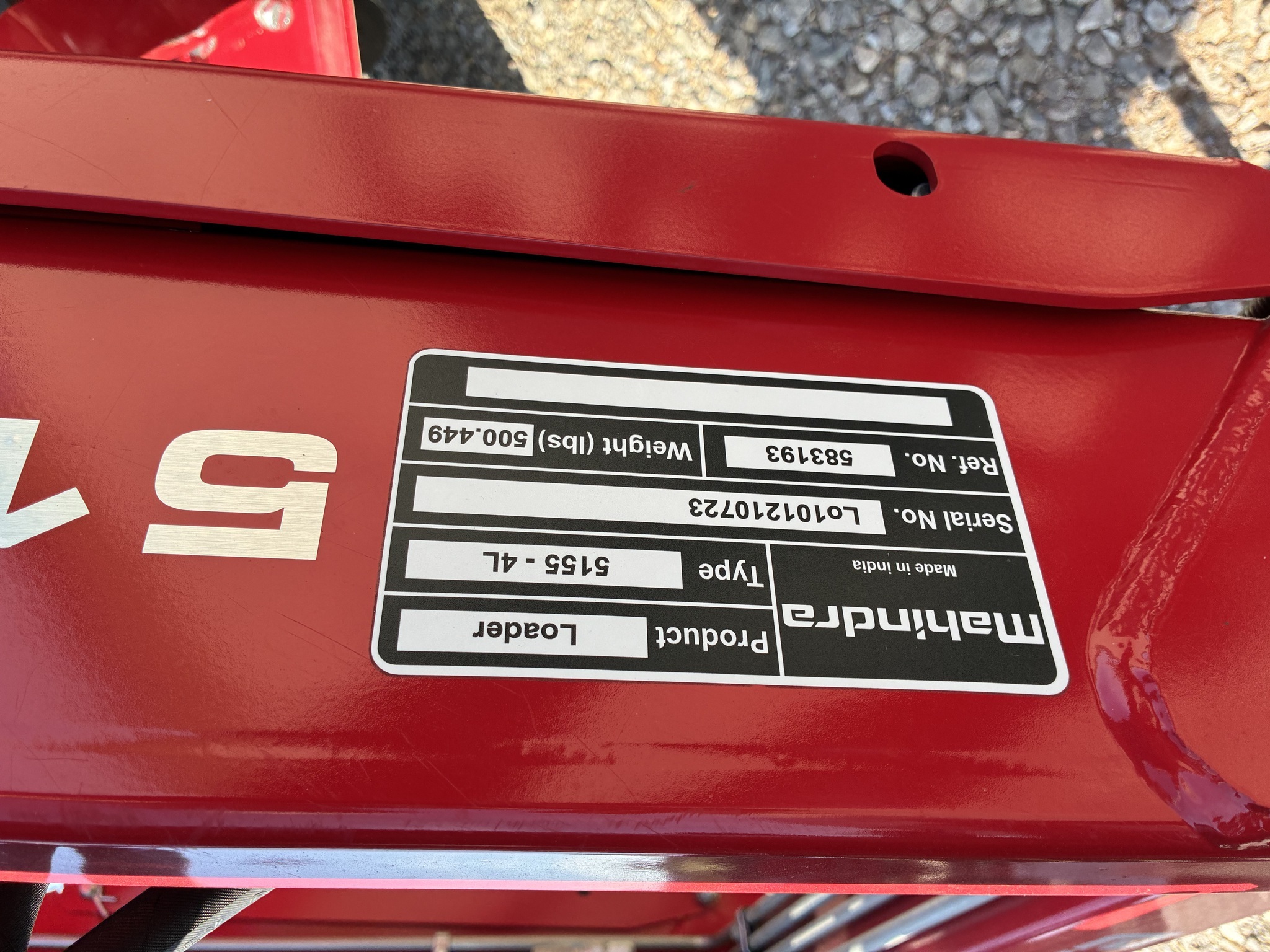 2024 Mahindra 5145 Tractor