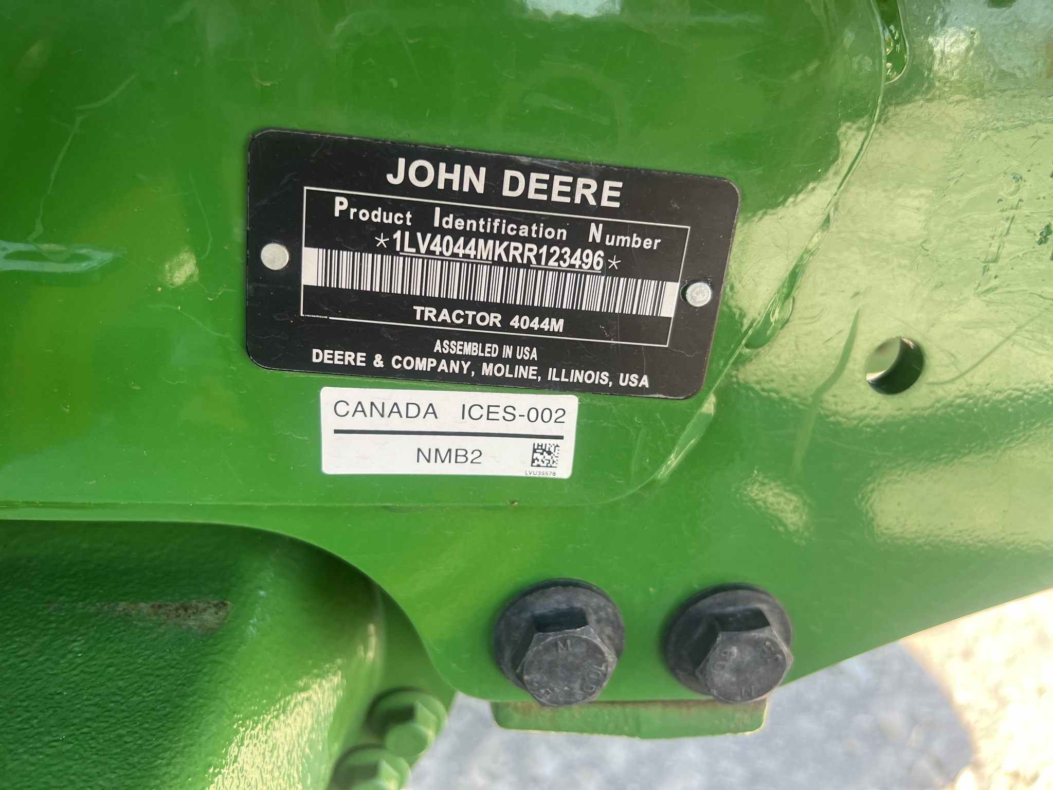 2024 John Deere 4044M Tractor