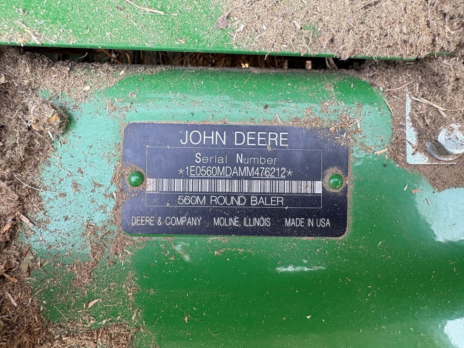 2021 John Deere 560M Round Baler