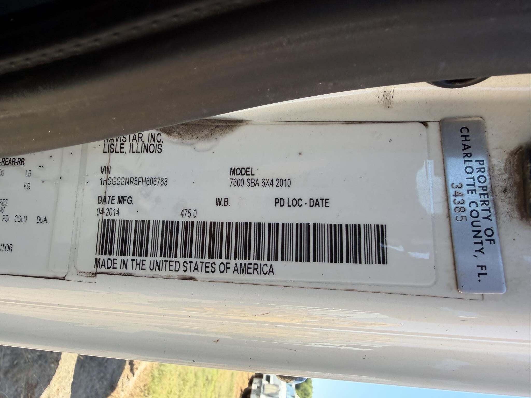 2015 International WORKSTAR 7600 Semi Trucks/Trailer