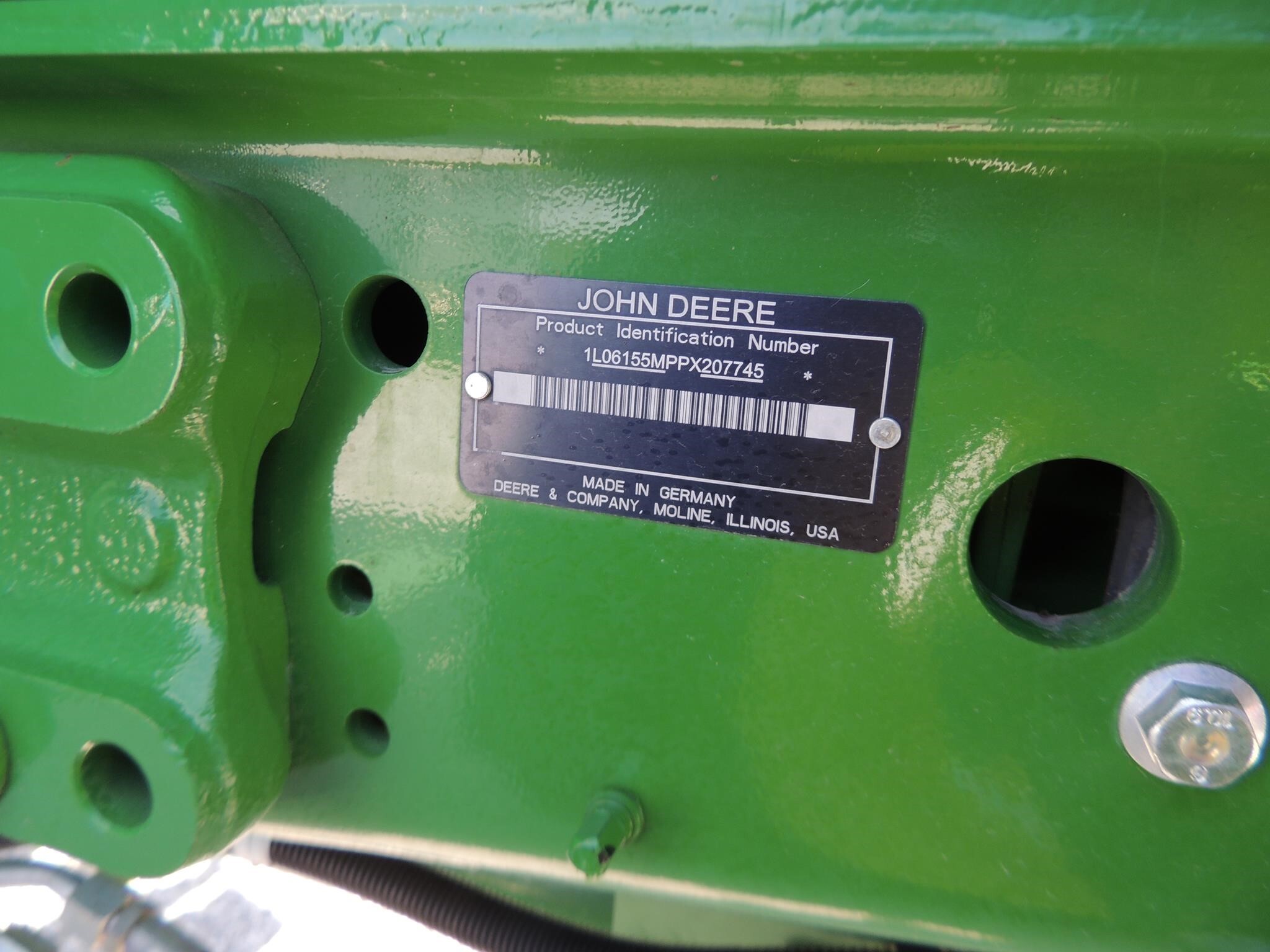 2023 John Deere 6155M Tractor