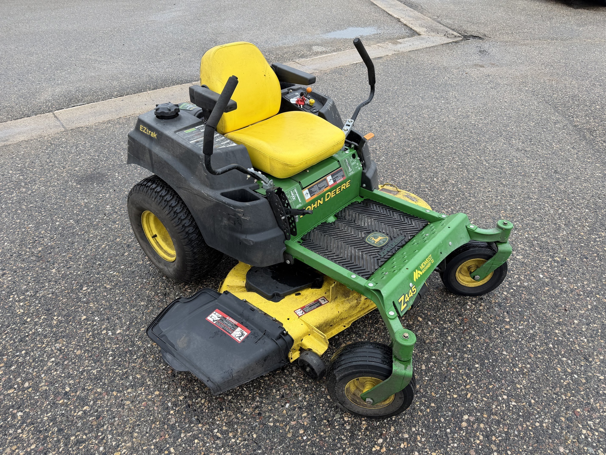 2012 John Deere Z445 Lawn Mower