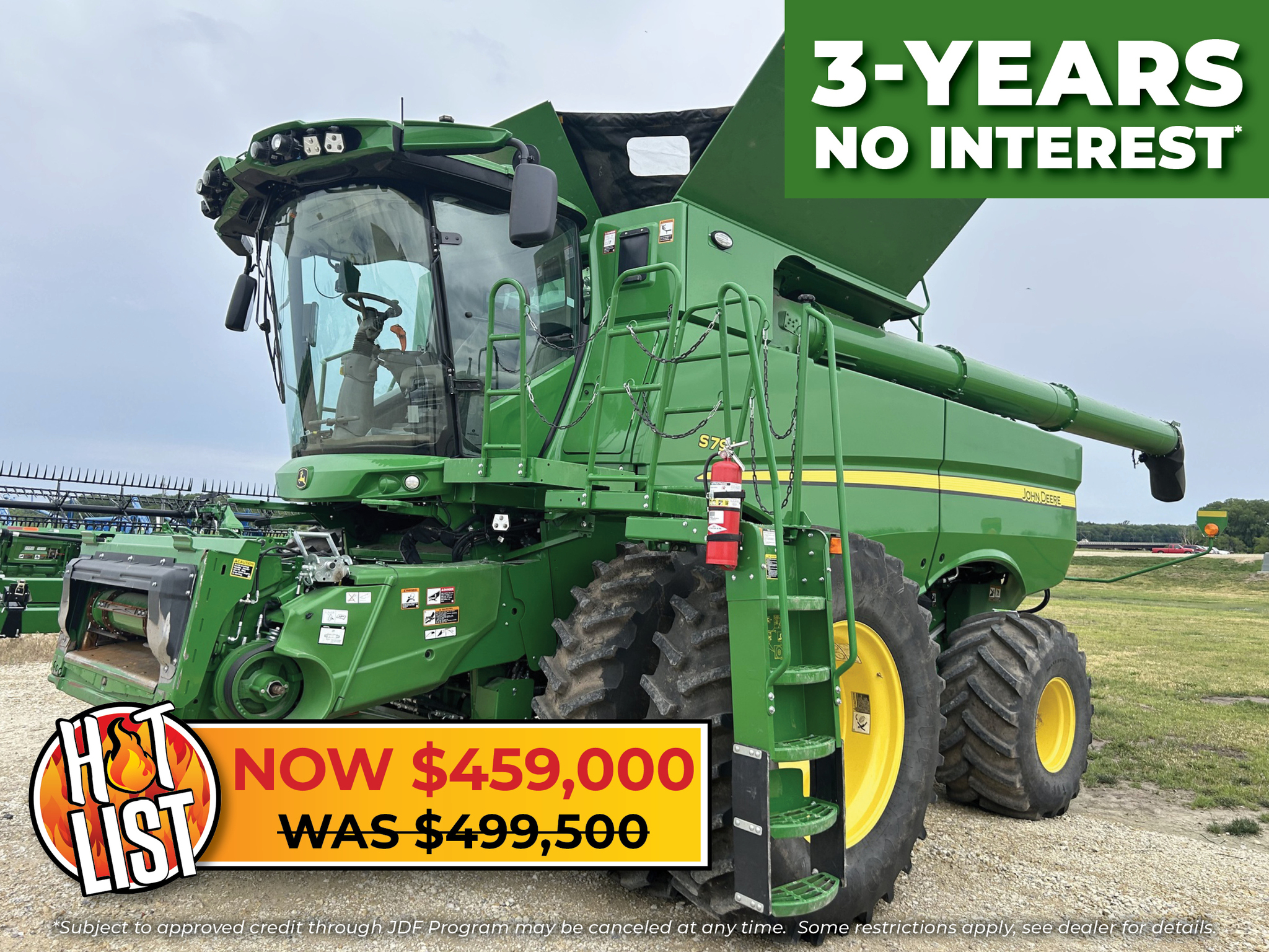 2024 John Deere S790 Combine