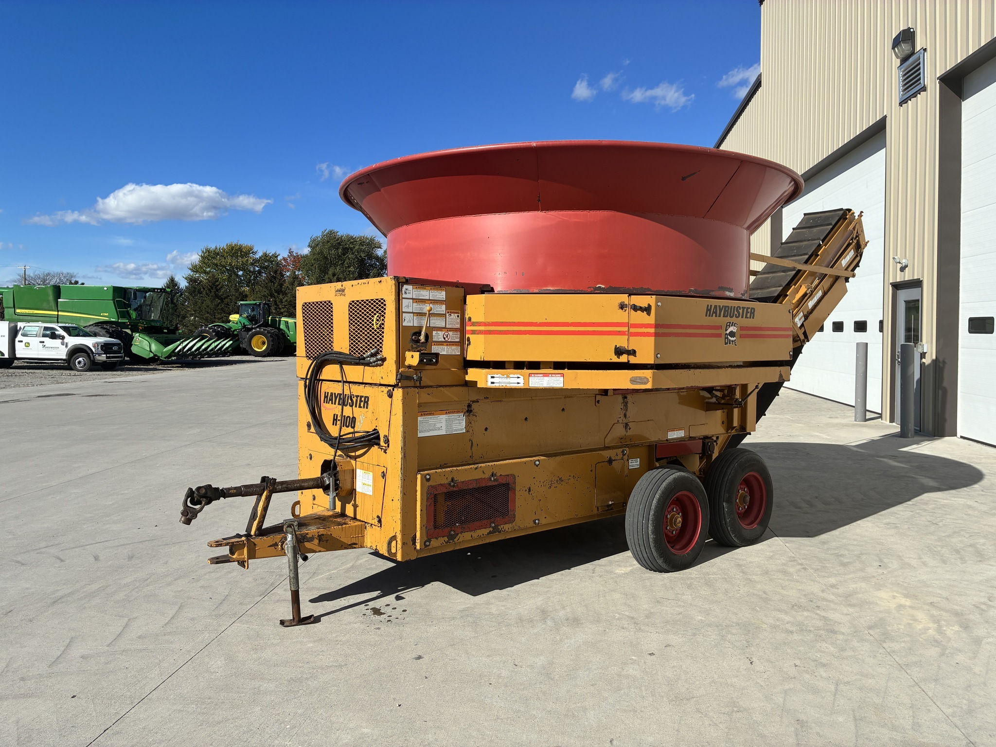 2006 Haybuster H1100 Grinders and Mixer