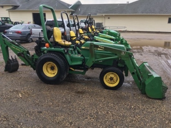 John Deere 855 Tractors For Machinery Pete 1992 John Deere 855 Under 40 Hp