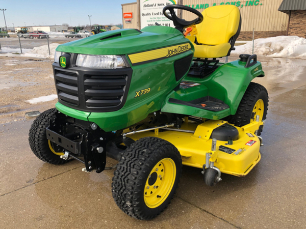 john deere x739 lawn