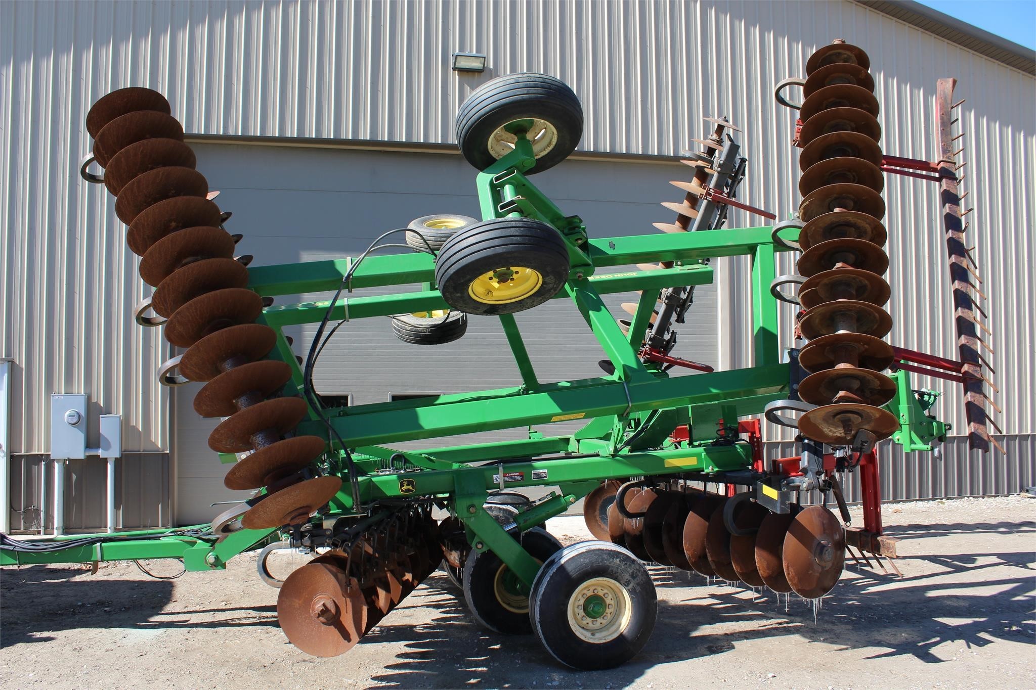 2012 John Deere 637 Disk 19,500 Machinery Pete