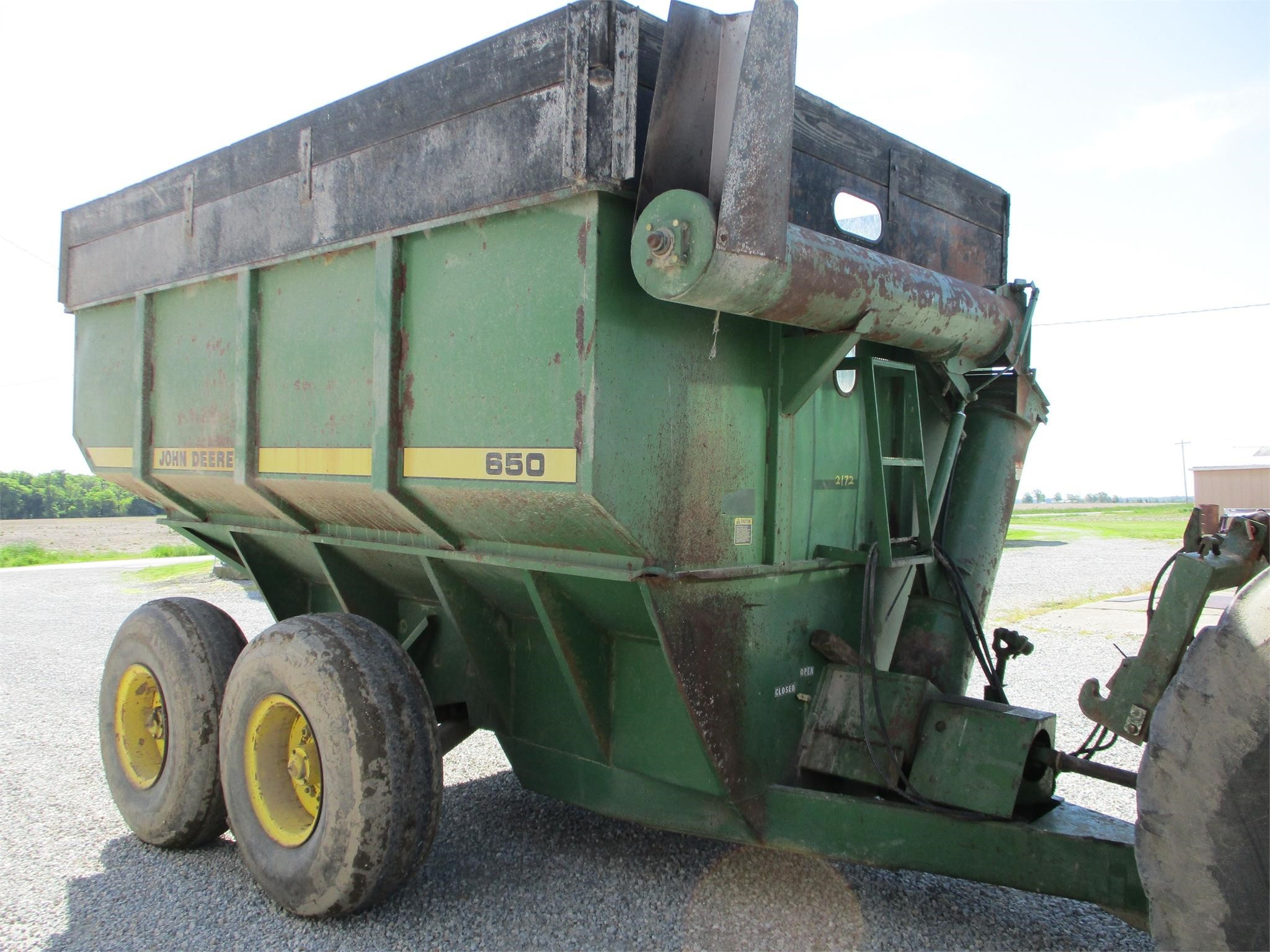 John Deere 650 Grain Cart 4,250 Machinery Pete