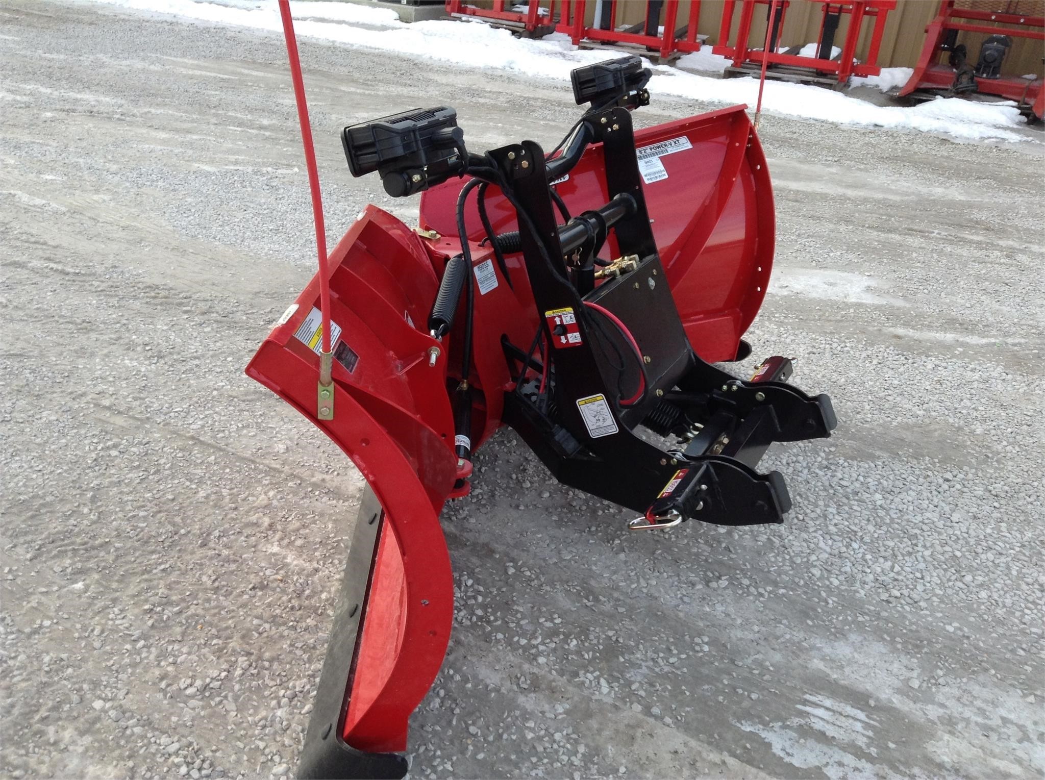 2022 Boss POWERV XT 8 Blade Call Machinery Pete