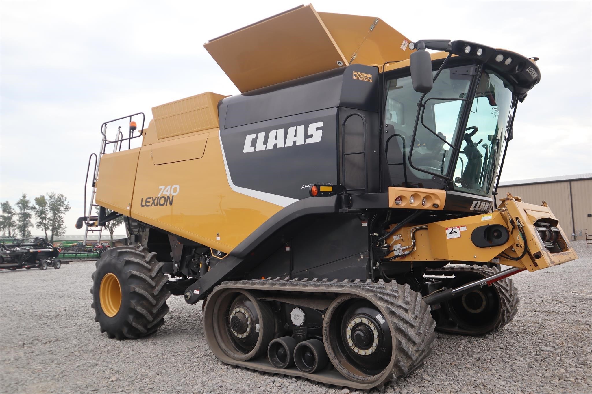 Claas Lexion 740tt Combine Sikeston Missouri Machinery Pete