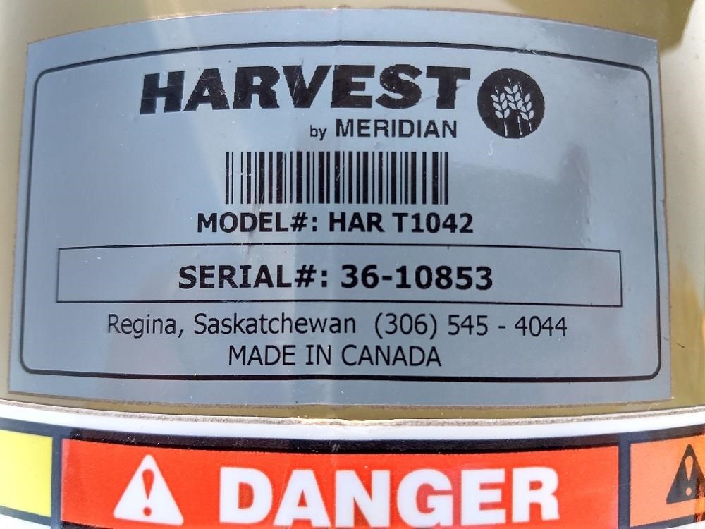 2018 Harvest By Meridian T1042 Augers and Conveyor