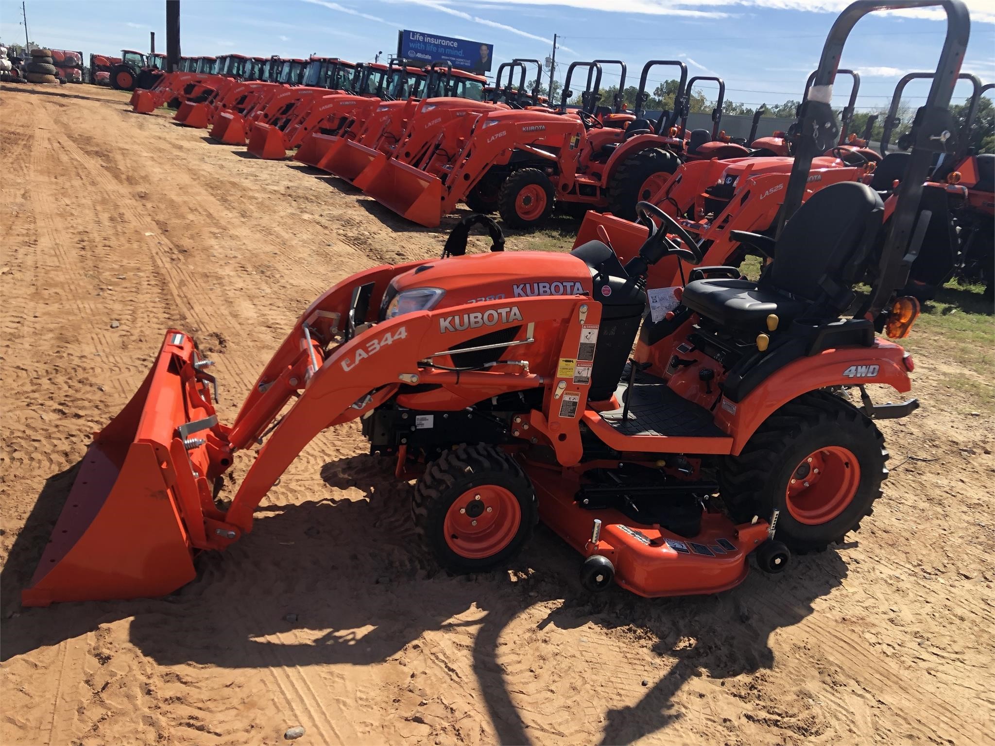 2021 Kubota BX2380 Tractor Tifton, Call Machinery Pete