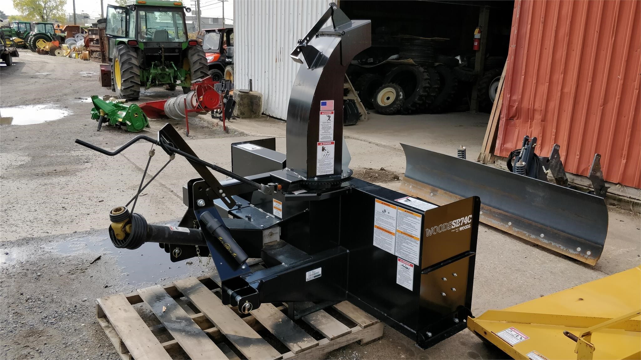 Woods SB74C Snow Blower 3,950 Machinery Pete