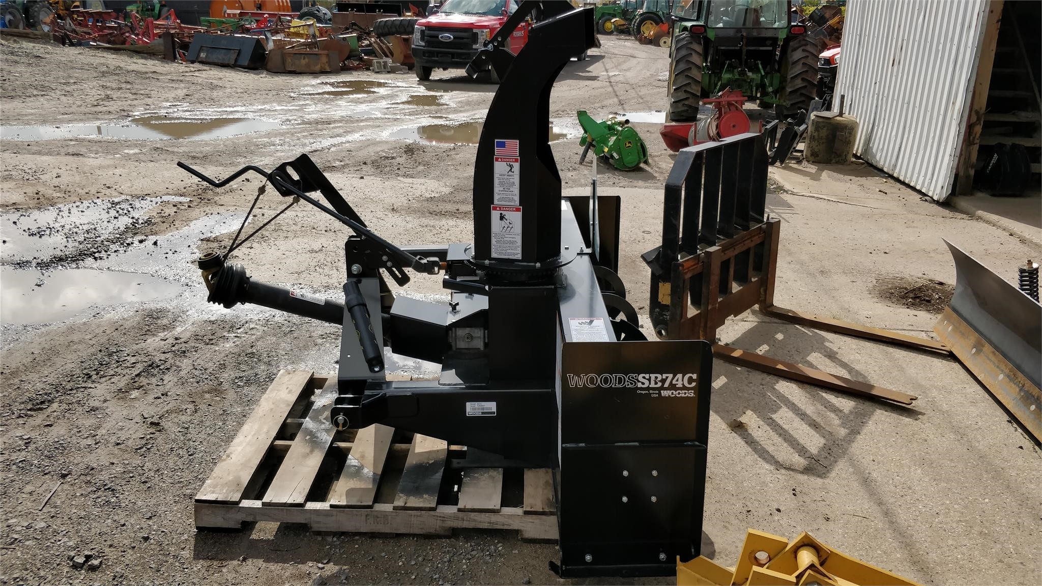 Woods SB74C Snow Blower 3,950 Machinery Pete