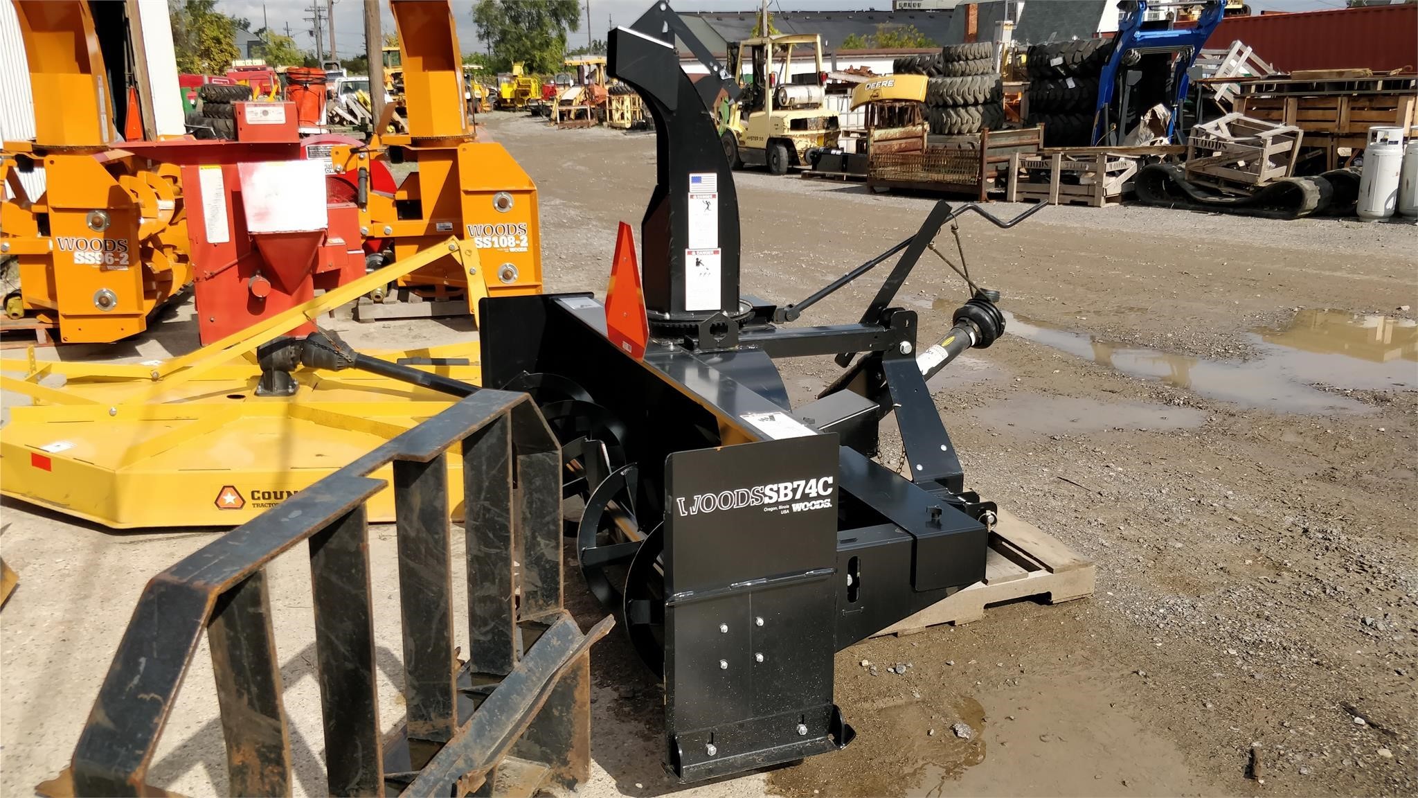 Woods SB74C Snow Blower 3,950 Machinery Pete