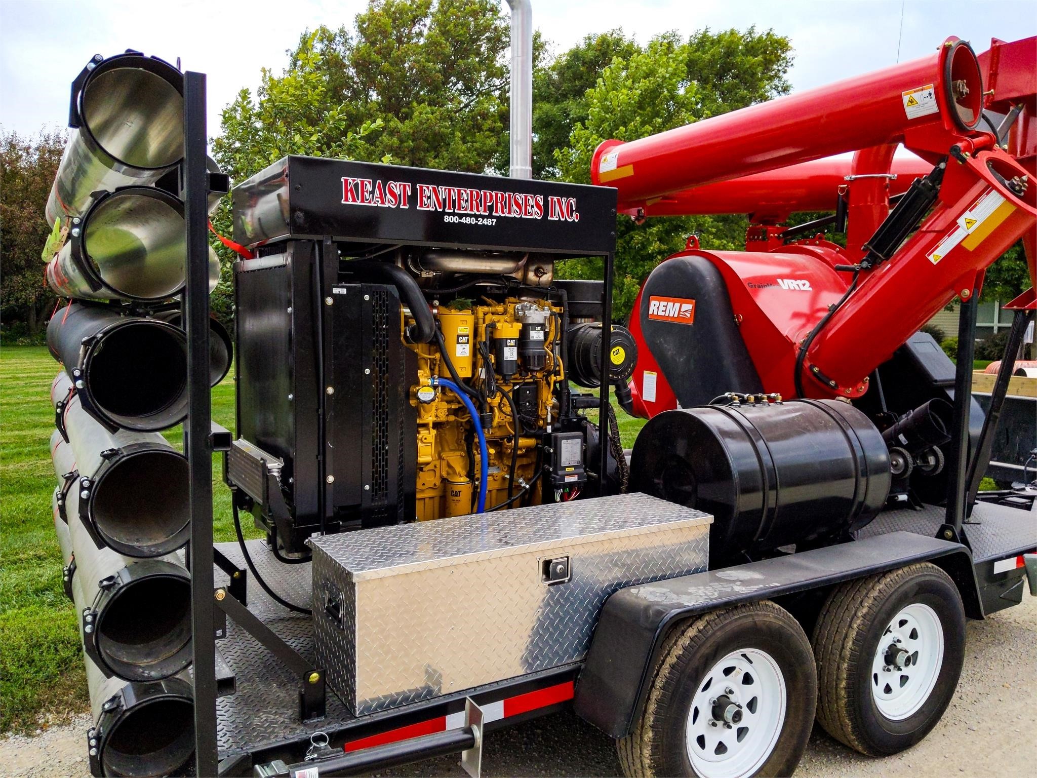 2023 Rem VR12 Grain Vac 130,530 Machinery Pete