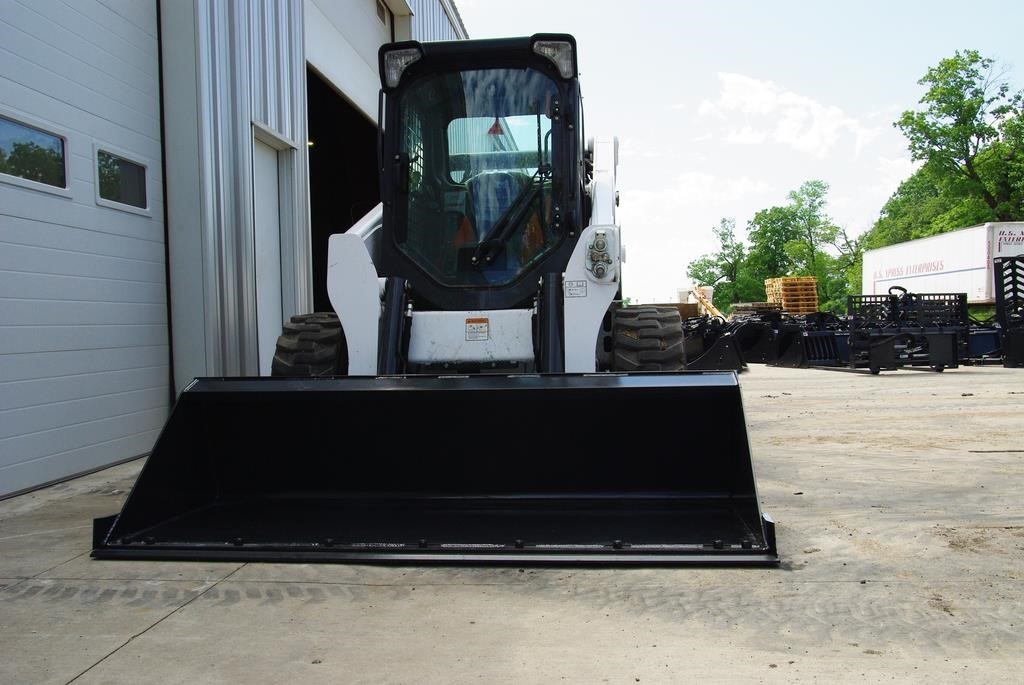 Jenkins 84" LOW PROFILE DIRT/MATERIAL BUCKET Loader and Skid Steer Attachment 1,600